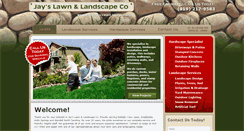 Desktop Screenshot of jayslawn.com